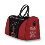 Delta Sigma Theta Heritage Travel Duffel – Crimson & Black Signature Weekender - Image 3